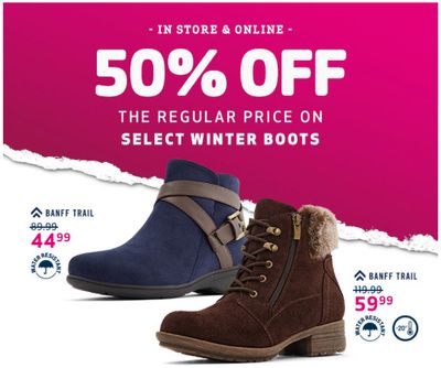 Globo Canada Flash Sale: Save 50% Off Winter Boots + 25% Off Shoes + Save an Extra 15% off with Coupon code!