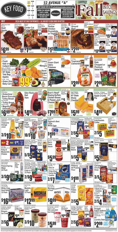 Key Food (NY) Weekly Ad Flyer October 2 to October 8