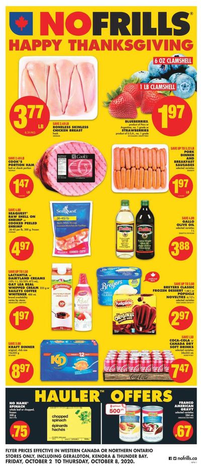 No Frills (West) Flyer October 2 to 8