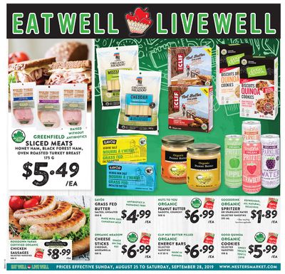 Nesters Market Eat Well Live Well Flyer August 25 to September 28