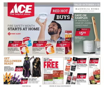 ACE Hardware Weekly Ad Flyer October 1 to October 31