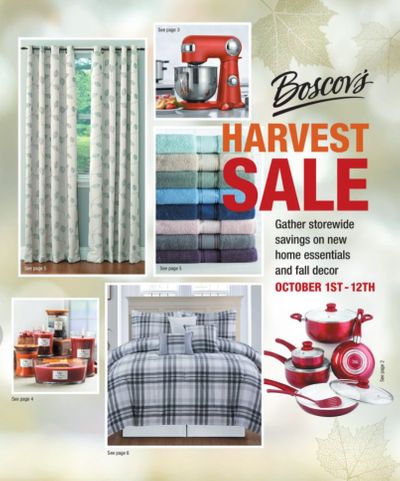 Boscov's Weekly Ad Flyer October 1 to October 12