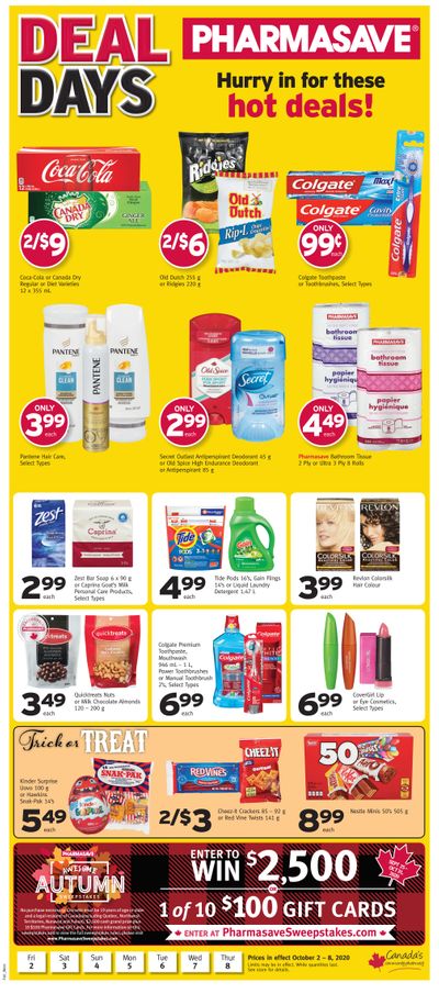 Pharmasave (West) Flyer October 2 to 8