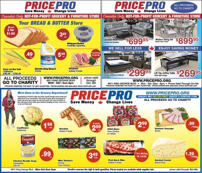 Price Pro Flyer September 30 to October 6