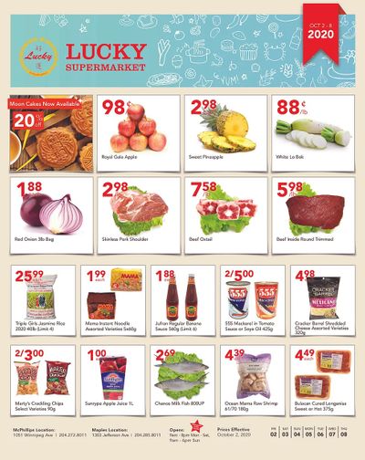 Lucky Supermarket (Winnipeg) Flyer October 2 to 8