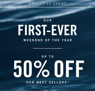 50% OFF! OUR FIRST EVER FIERCE WEEKEND!