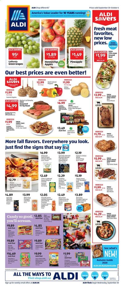 ALDI (IL, OH) Weekly Ad Flyer September 30 to October 6