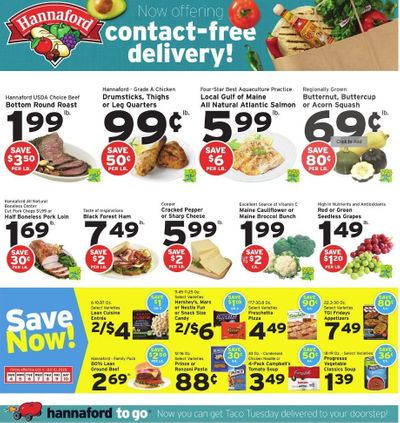 Hannaford (NY) Weekly Ad Flyer October 4 to October 10