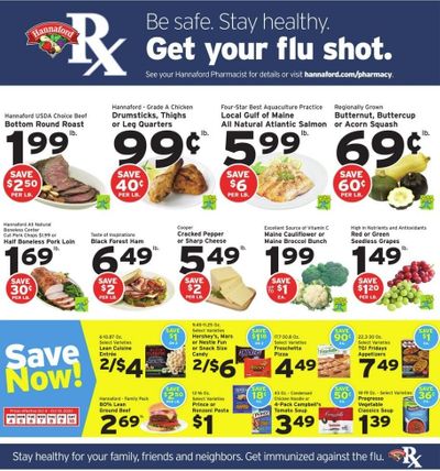 Hannaford (NH) Weekly Ad Flyer October 4 to October 10