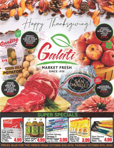 Galati Market Fresh Flyer October 2 to 15