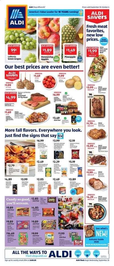 ALDI (IA, IN, MI, WI) Weekly Ad Flyer September 30 to October 6