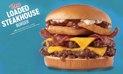 The Loaded Steakhouse Burger at Dairy Queen