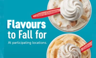 Fall Shakes at Dairy Queen