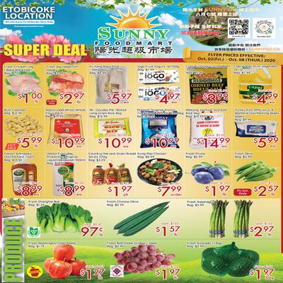 Sunny Foodmart (Etobicoke) Flyer October 2 to 8