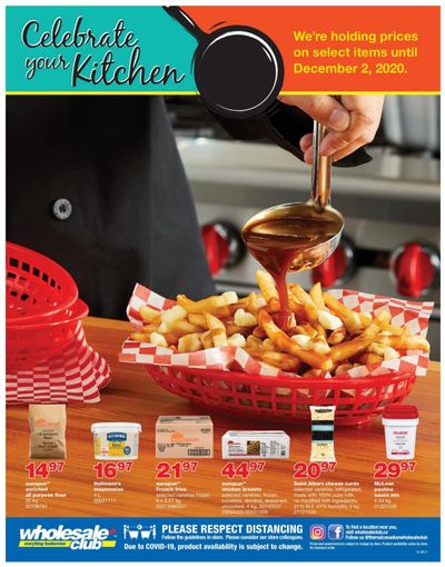 Wholesale Club (Atlantic) Celebrate Your Kitchen Flyer October 1 to December 2 Wholesale Club (Atlantic) Celebrate Your Kitchen Flyer October 1 to December 2