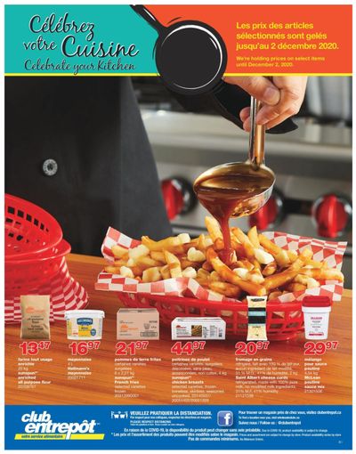 Wholesale Club (QC) Celebrate Your Kitchen Flyer October 1 to December 2
