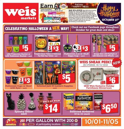 Weis Weekly Ad Flyer October 1 to November 5