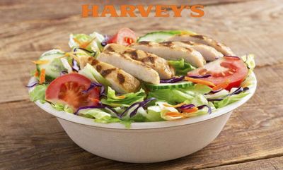 Grilled Chicken Salad at Harvey's