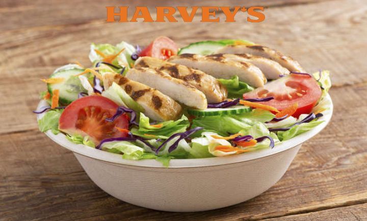 Grilled Chicken Salad at Harvey's