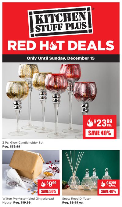 Kitchen Stuff Plus Red Hot Deals Flyer December 9 to 15