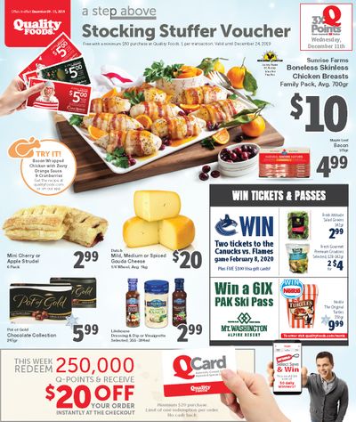 Quality Foods Flyer December 9 to 15