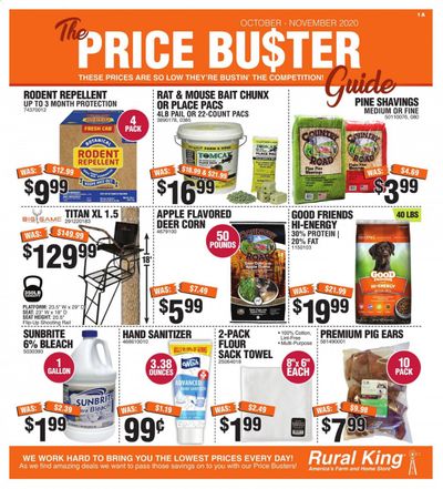 Rural King Weekly Ad Flyer September 27 to November 28