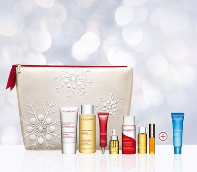 Clarins Canada Offer: FREE 8 Piece Gift With Purchase