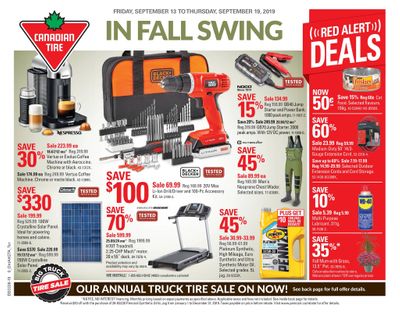 Canadian Tire (ON) Flyer September 13 to 19