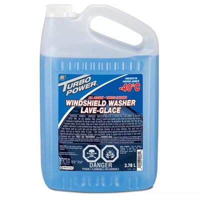 Turbo Power Windshield Washer, 3.78 L On Sale for $2.28 (Save $0.69) at The Home Depot Canada