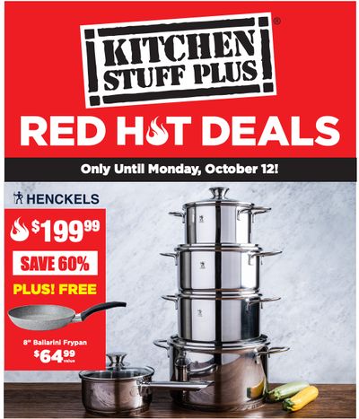 Kitchen Stuff Plus Canada Red Hot Deals: Save 70% on Zwilling 4-Star Paring Knife 4” + More Deals