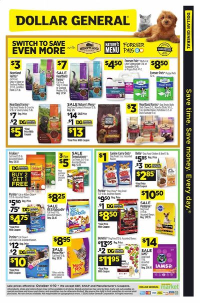 Dollar General Weekly Ad Flyer October 4 to October 10