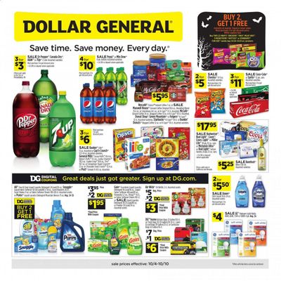 Dollar General (NV) Weekly Ad Flyer October 4 to October 10