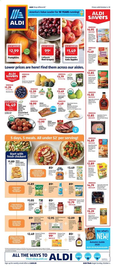 ALDI (DE, NJ, NY, PA) Weekly Ad Flyer October 4 to October 10 ALDI (DE, NJ, NY, PA) Weekly Ad Flyer October 4 to October 10