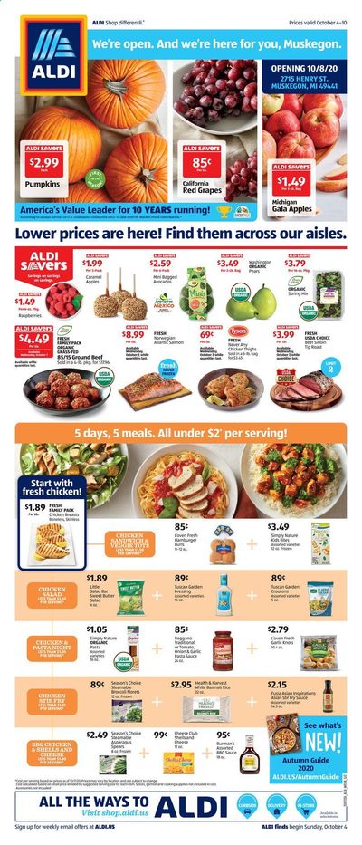 ALDI (MI) Weekly Ad Flyer October 4 to October 10