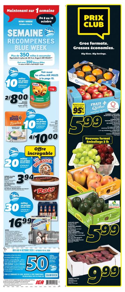 IGA (QC) Flyer October 8 to 14