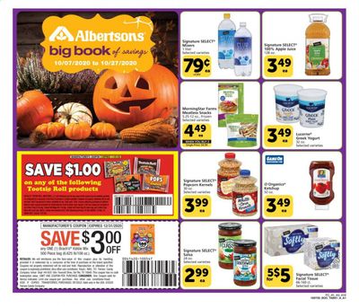 Albertsons Weekly Ad Flyer October 7 to October 27