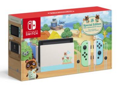 Walmart Canada Deals: Nintendo Switch, Animal Crossing, New Horizons Edition  for $399.96