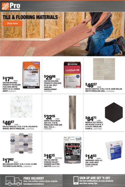 The Home Depot Weekly Ad Flyer October 5 to October 12