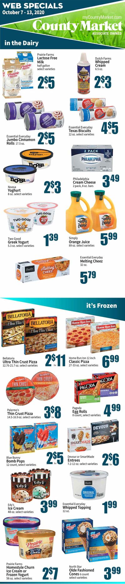 County Market Weekly Ad Flyer October 7 to October 13