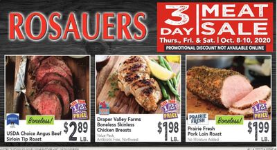 Rosauers Weekly Ad Flyer October 8 to October 10