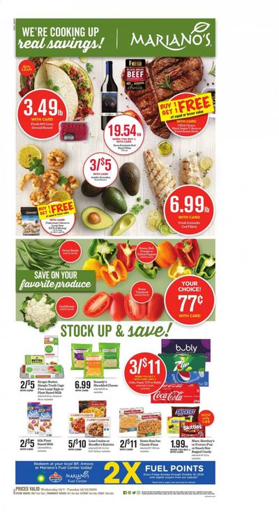 Mariano’s Weekly Ad Flyer October 7 to October 13