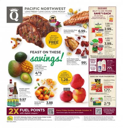 QFC Weekly Ad Flyer October 7 to October 13