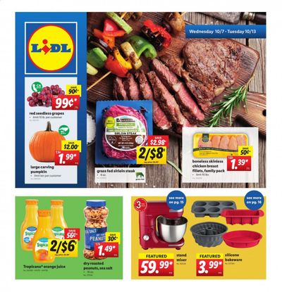 Lidl Weekly Ad Flyer October 7 to October 13