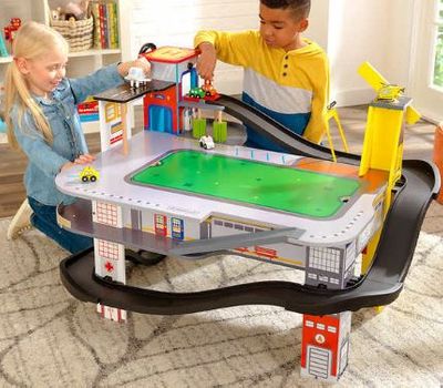 KidKraft Freeway Frenzy Raceway Set and Table For $94.99 At Costco Canada
