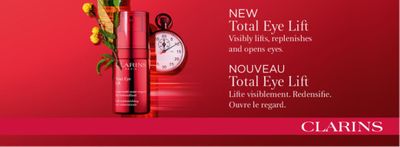 Clarins Canada: Get A Free Sample Of Total Eye Lift