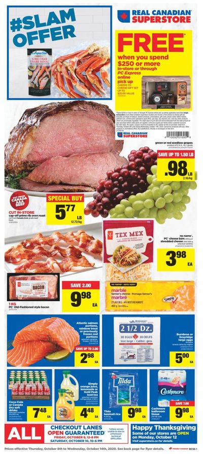 Real Canadian Superstore (ON) Flyer October 8 to 14
