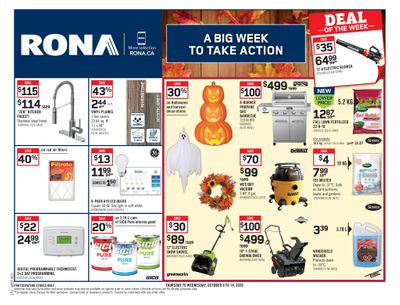 Rona (West) Flyer October 8 to 14