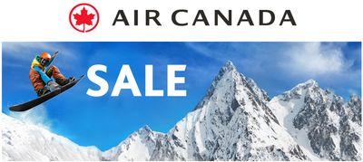 Air Canada Seat Sale: Save on Flights within Canada, to the U.S., and Sun Destinations