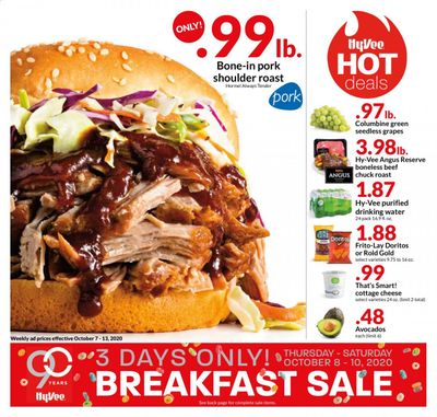 Hy-Vee (IA, IL, KS, MN, MO, NE, SD, WI) Weekly Ad Flyer October 7 to October 13