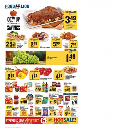 Food Lion (DE) Weekly Ad Flyer October 7 to October 13